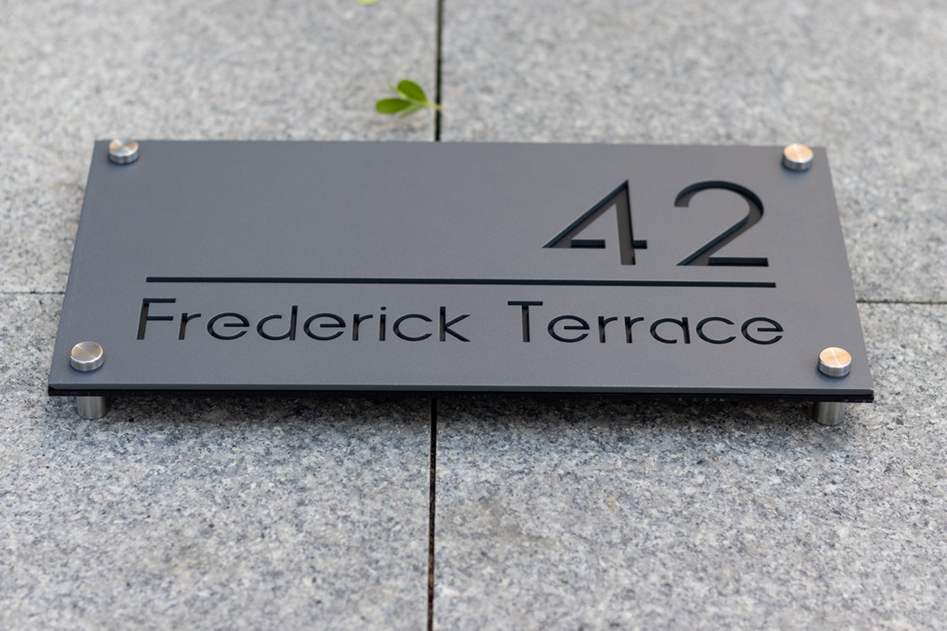 Custom 304 Stainless Steel Address Plaque Sign