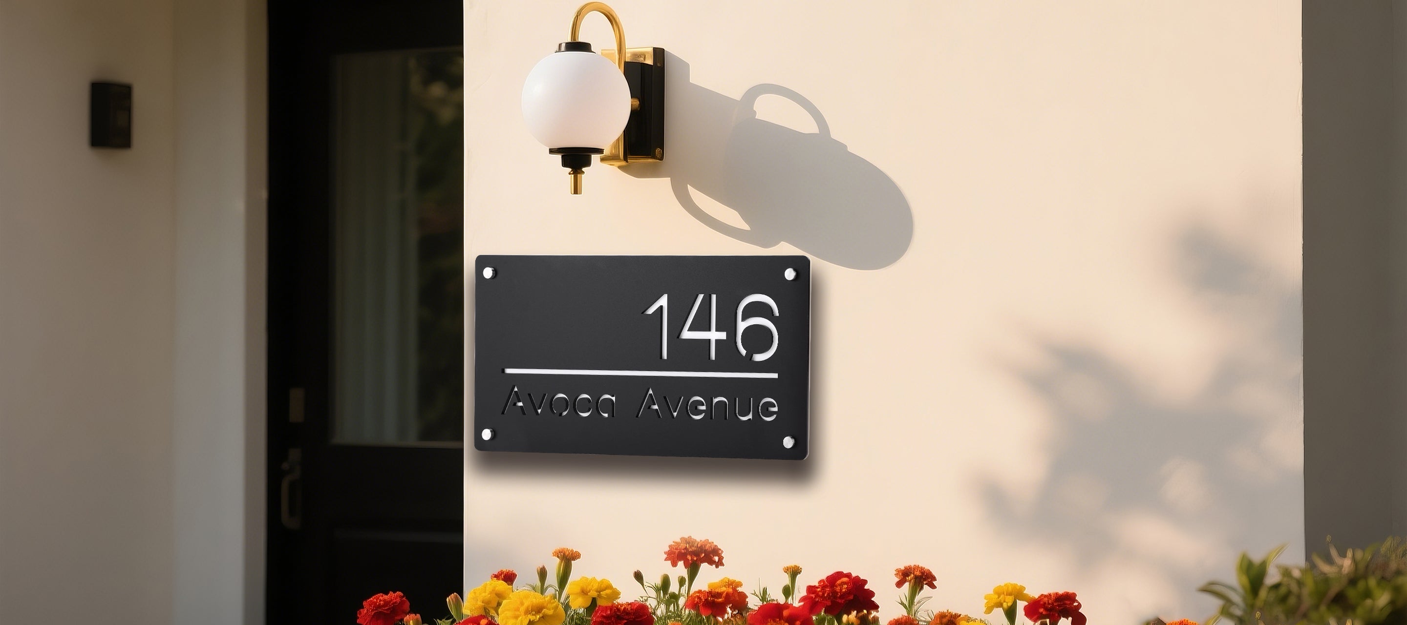 Acrylic House Number