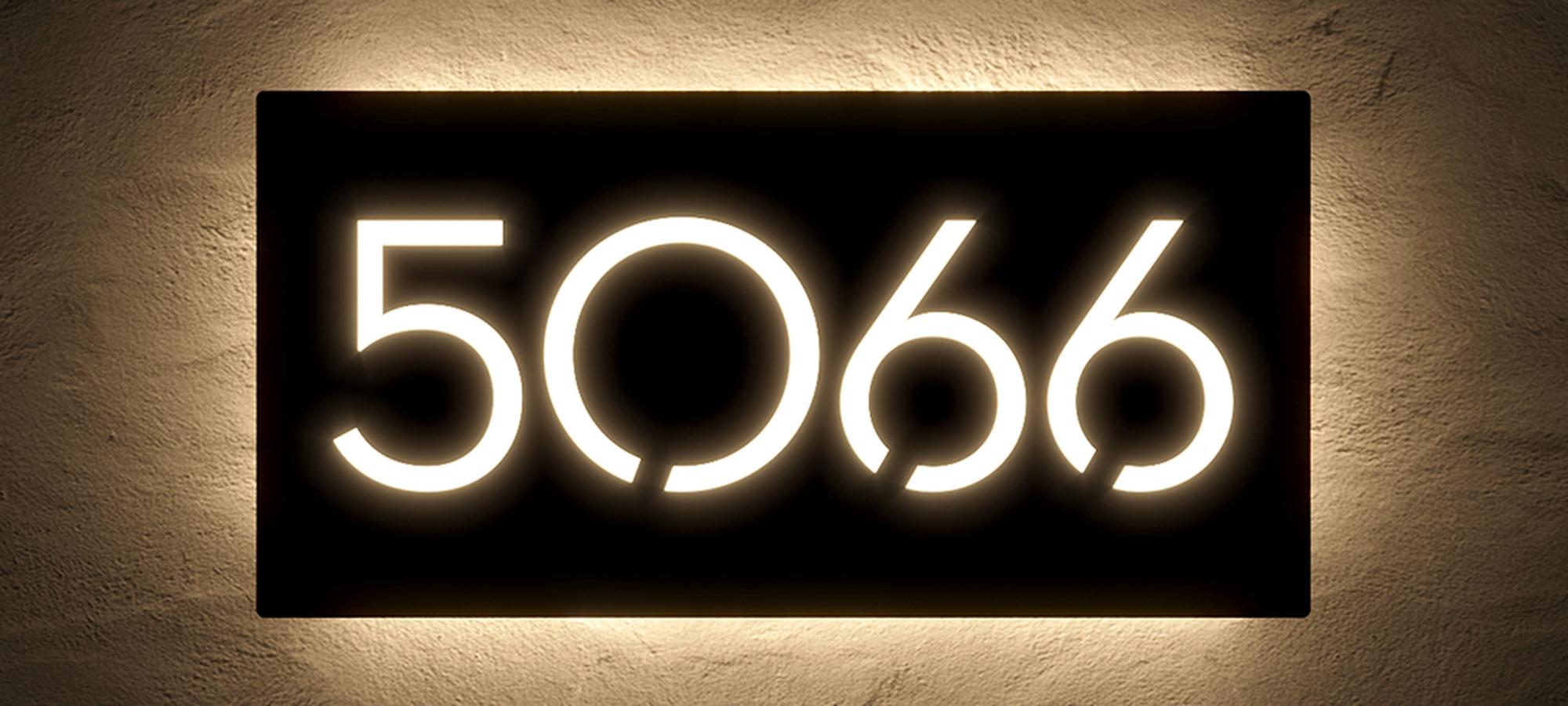 LED HOUSE NUMBER