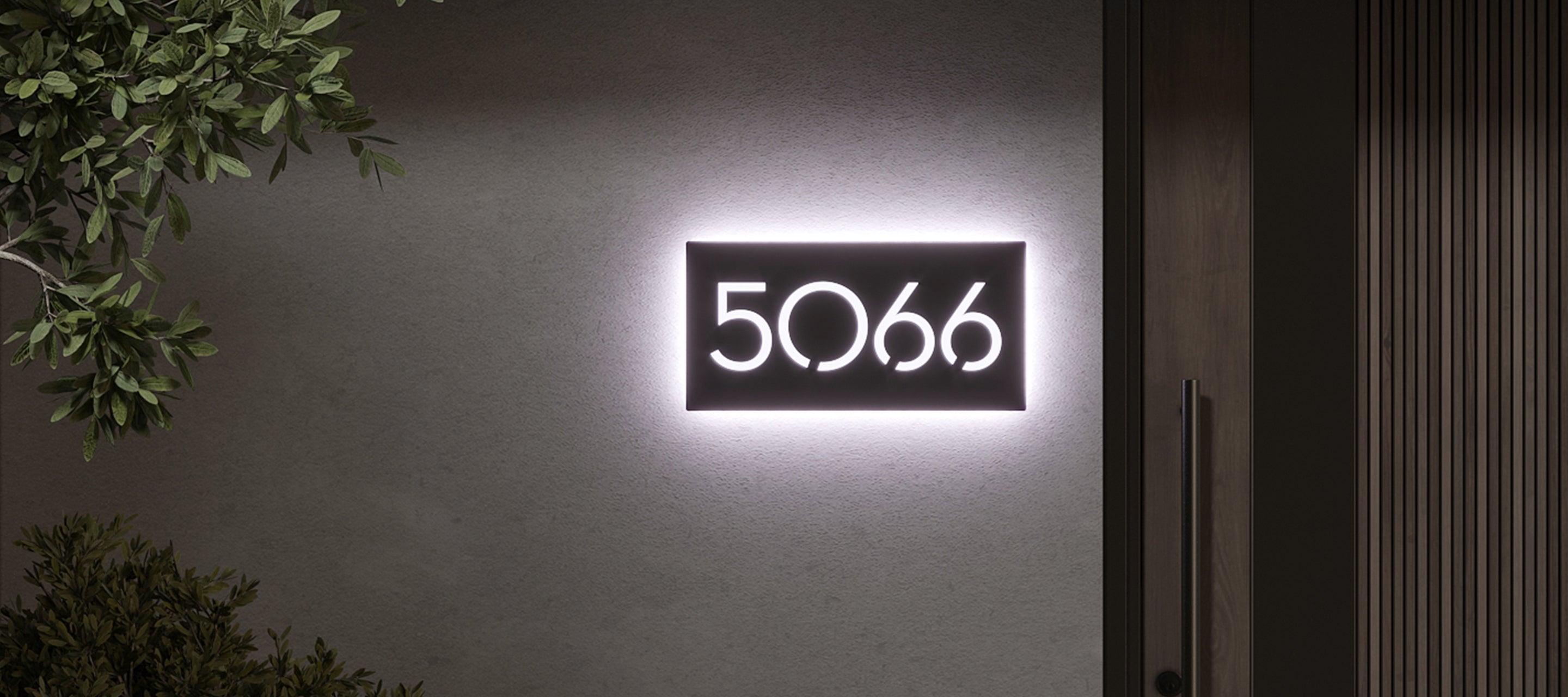 LED HOUSE NUMBER