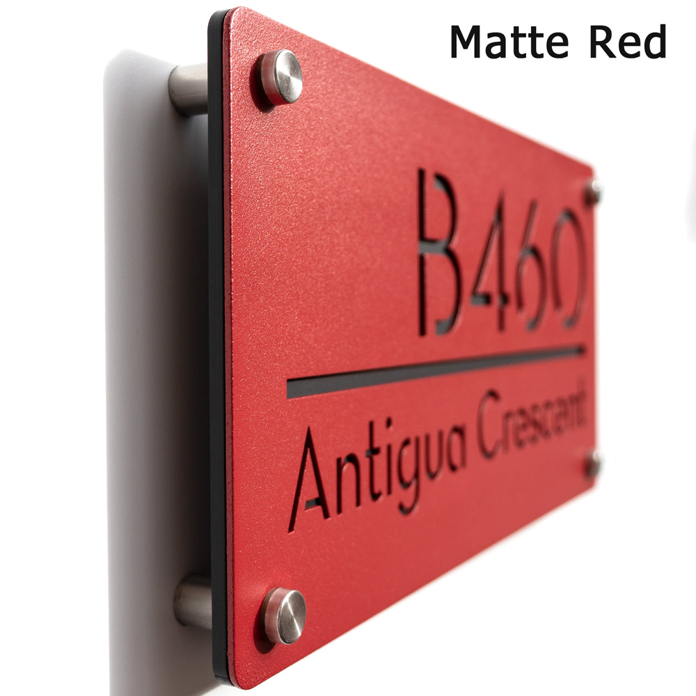 Custom 304 Stainless Steel Address Plaque Sign