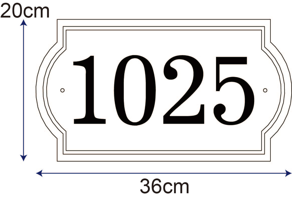 Wooden House Number Sign Engraved Pine Address Plaque Outdoor